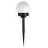 Outlet inny Lampa outdoorowa solarna czarna 10 cm
