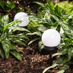 Outlet inny Lampa outdoorowa solarna czarna 10 cm