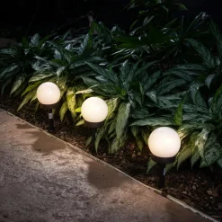 Outlet inny Lampa outdoorowa solarna czarna 10 cm