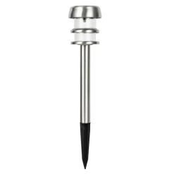 inny Lampy Ogrodowe|Lampy Ogrodowe^Lampa outdoorowa solarna srebrna 7,8 cm