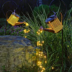 Zumaline Lampy Ogrodowe|Lampy Ogrodowe^Lampa outdoorowa solarna LED IP44 miedziana KONEWKA
