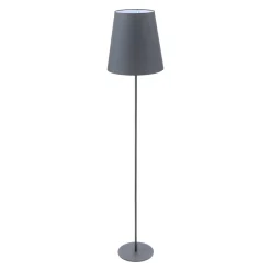 Discount Zumaline Lampa podłogowa abażur czarny RIVA