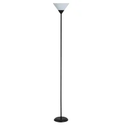 Clearance Zumaline Lampa podłogowa czarna MOREN