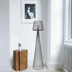 Clearance inny Lampa podłogowa czarna SOUL BLACK