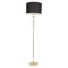 Clearance Zumaline Lampa podłogowa czarno-złota REA II