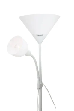 PLATINET S.A. Lampy Podłogowe^Lampa podłogowa E14 E27 podstawa biała