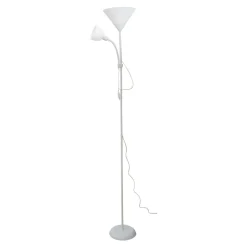 PLATINET S.A. Lampy Podłogowe^Lampa podłogowa E14 E27 podstawa biała