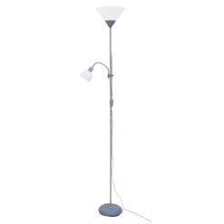 Sale PLATINET S.A. Lampa podłogowa E14 E27 podstawa szara