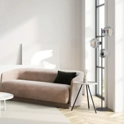 Outlet TK Tomasz Krywult Lampa podłogowa grafitowa CUBUS