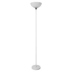 Best Zumaline Lampa podłogowa loftowa biało-serbrna SARDA
