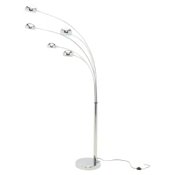 Zumaline Lampy Podłogowe^Lampa podłogowa nowoczesna chrom ZODIAC