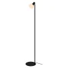 Discount Zumaline Lampa podłogowa regulowany klosz czarna STEM