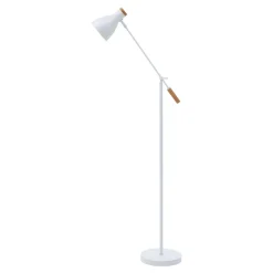 Hot Zumaline Lampa podłogowa skandynawska biała JOSE