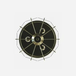 New Zumaline Lampa podłogowa transparentne szkło złota NIRA