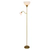Lampy Podłogowe^Lampa podłogowa złota PESO