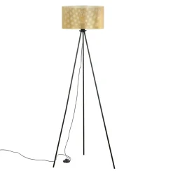 domiluce Lampy Podłogowe^Lampa stojąca do salonu złota GALAXY