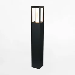 Zumaline Lampy Ogrodowe|Lampy Ogrodowe^Lampa stojąca outdoorowa LED IP65 czarna URBAN