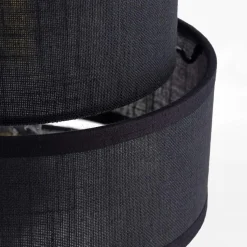 Clearance TK Tomasz Krywult Lampa stołowa abażur czarny CALISTO