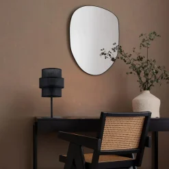 Clearance TK Tomasz Krywult Lampa stołowa abażur czarny CALISTO