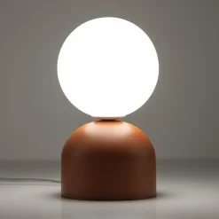 Online TK Tomasz Krywult Lampa stołowa ceglana podstawa MIKI
