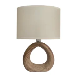 Lampy Stołowe^Lampa stołowa GOLF WALNUT 03205