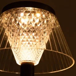 inny Lampy Ogrodowe|Lampy Ogrodowe^Lampa stołowa LED abażur USB 15x15x27,5 cm