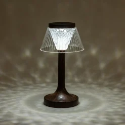 inny Lampy Ogrodowe|Lampy Ogrodowe^Lampa stołowa LED abażur USB 15x15x27,5 cm