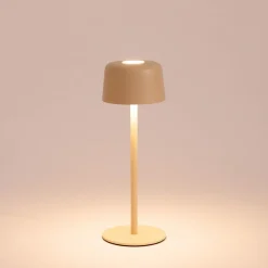 Best inny Lampa stołowa LED IP44 kremowa POCO