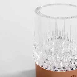 Zumaline Lampy Ogrodowe|Lampy Ogrodowe^Lampa stołowa LED IP44 różowe złoto CRYSTAL