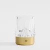 Zumaline Lampy Ogrodowe|Lampy Ogrodowe^Lampa stołowa LED IP44 złota CRYSTAL