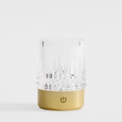 Zumaline Lampy Ogrodowe|Lampy Ogrodowe^Lampa stołowa LED IP44 złota CRYSTAL