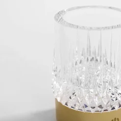 Zumaline Lampy Ogrodowe|Lampy Ogrodowe^Lampa stołowa LED IP44 złota CRYSTAL