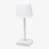 Outlet Zumaline Lampa stołowa LED na baterie 3AAA biała POLLI