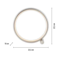 Paul Neuhaus Lampy Stołowe^Lampa stołowa LED srebrny MINI RITUS