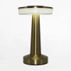 Hot inny Lampa stołowa LED złota SONET