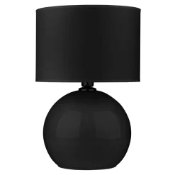 New TK Tomasz Krywult Lampa stołowa nocna czarna PALLA