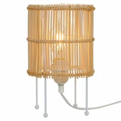 Sale Zumaline Lampa stołowa rattanowa EDIN 26x15 cm