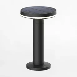 New Zumaline Lampa stołowa solarna czarna CARLI