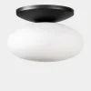 domiluce Wszystkie Lampy Sufitowe^Lampa sufitowa biało-czarna UFO 40 cm