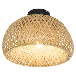 Best Zumaline Lampa sufitowa boho bambus JUNO 30 cm