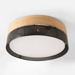 Discount TK Tomasz Krywult Lampa sufitowa boho z abażurem NICOL