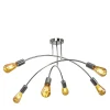 domiluce Wszystkie Lampy Sufitowe^Lampa sufitowa chrom KORTE 6