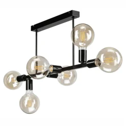 Wszystkie Lampy Sufitowe^Lampa sufitowa czarna ASTRID VI