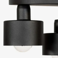 domiluce Lampa sufitowa czarna BARI 3