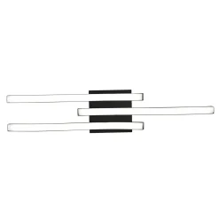 Wszystkie Lampy Sufitowe^Lampa sufitowa czarna LED ROUTE fale