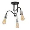 Luminex Wszystkie Lampy Sufitowe^Lampa sufitowa DOW 8071 czarna