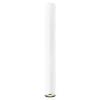 Zumaline Wszystkie Lampy Sufitowe^Lampa sufitowa długa tuba biało-złota LOYA 55 cm