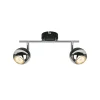 Outlet Zumaline Lampa sufitowa GASTER GU16016-2TU-BK