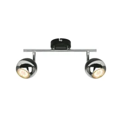 Outlet Zumaline Lampa sufitowa GASTER GU16016-2TU-BK