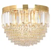 Zumaline Wszystkie Lampy Sufitowe^Lampa sufitowa glamour złota CHARLOTTE 40 cm